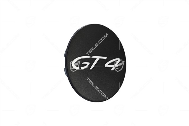 Hub cap, GT4, silky gloss black matt