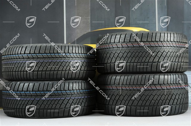19" Koła zimowe, komplet "Panamera S", felgi 9J x 19 ET64 + 10,5 J x 19 ET62 + opony zimowe Continental ContiWinterContact PS830 P 265/45 R19 + 295/40 R19