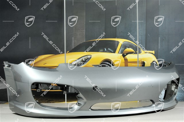 Bumper, Facelift, without headlight washer system, super-hot country