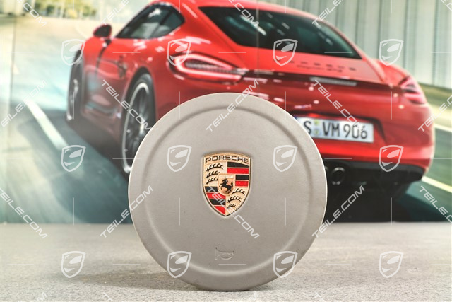 Airbag, Leder, platingrau