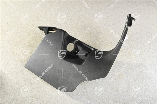 Verkleidung von A-Säule / Einstiegleiste, Schwarz, RHD, R