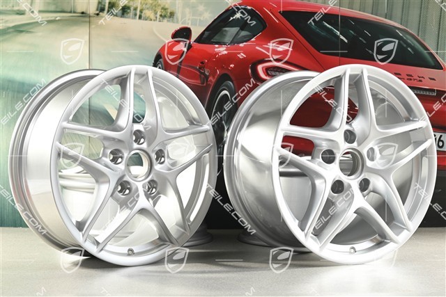 17" Boxster III Felgensatz, vorne 7J x 17 ET55 + hinten 8,5J x 17 ET40