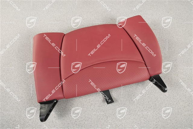 Notsitzrückenlehne / Rücksitz / Rückenlehne, Leder, Boxsterrot, Coupe/ Targa, L