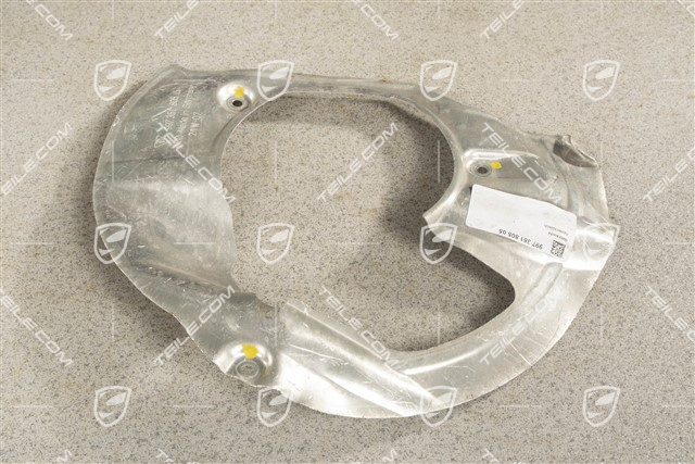 Abdeckblech / Schutzblech, VA, Scheibendurchmesser PCCB, L