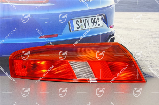 Rear light, red/yellow, USA version, L