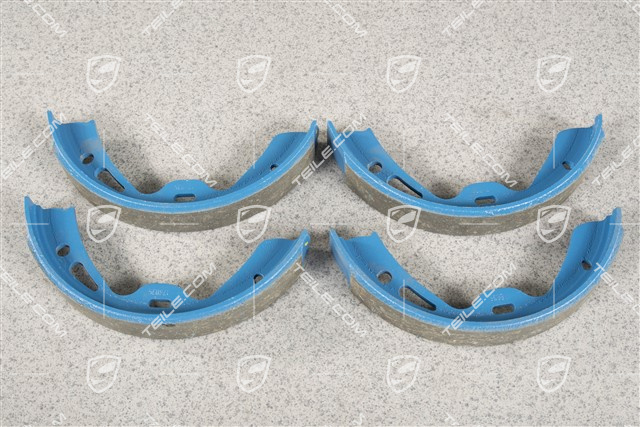 1 Satz Feststellbremse - Bremsbacke, hinten (4 stück) Reparatursatz