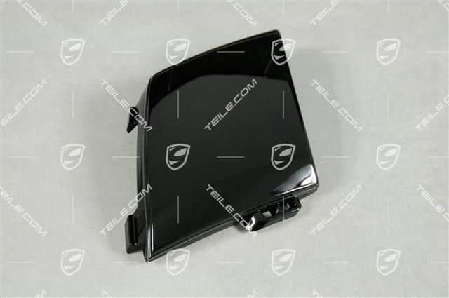 Cover, black high gloss, R Cover, black high gloss, R