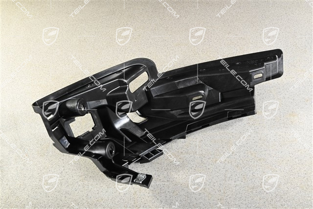 Rear bumper retaining strip, R