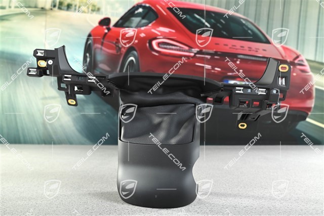 Steering column cover, Upper, Black