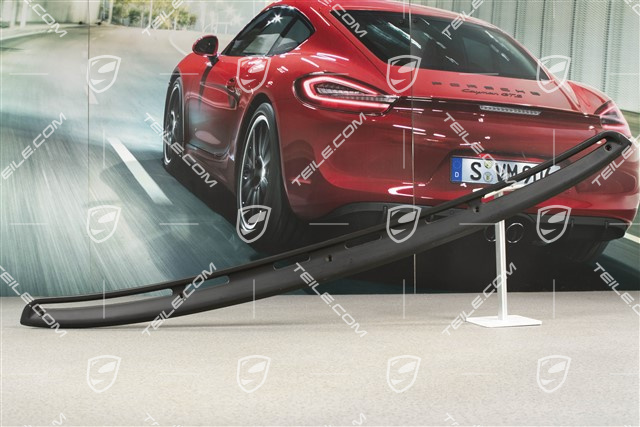 Defroster trim, Black