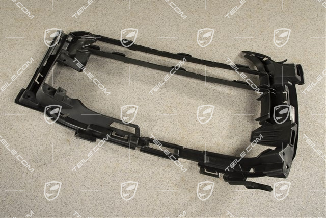Turbo / Sport Design, Front bumper, side ventilation grille, Black matte, L