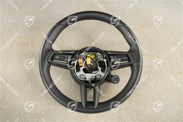Multifunktionslenkrad, Sport Chrono Paket Plus, Schwarz