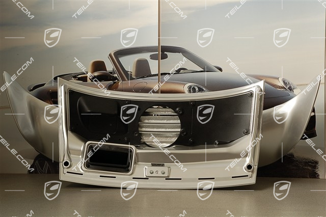 GT2 Engine lid with spoiler, set incl. hinges and air duct and so on