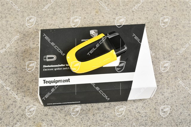 Zündanlassschalter Lackiert, Racinggelb, KESSY / Entry and Drive