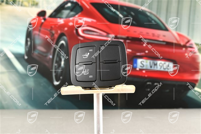 Tow hitch switch, Black matte