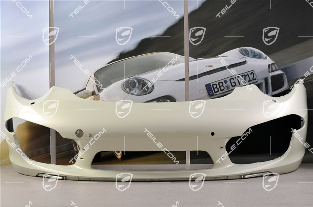 Front bumper, headlight washer system, PDC, centre radiator Front bumper, headlight washer system, PDC, centre radiator