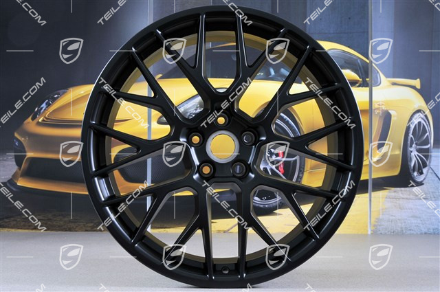 20" RS Spyder Design wheel rim, 9J x 20 ET26, black satin matt