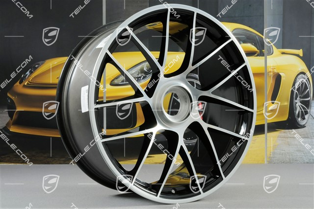 20" Felge Turbo Sport III, Zentralverschluss, 9J x 20 ET51, schwarz