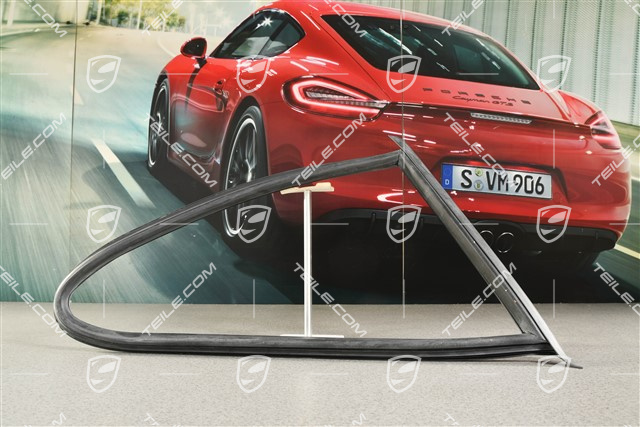 Sealing frame/ gasket for rear quarter glass, L