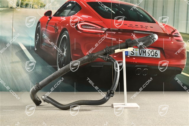 S / GTS, Cooling system Water hose / line, heat exchanger