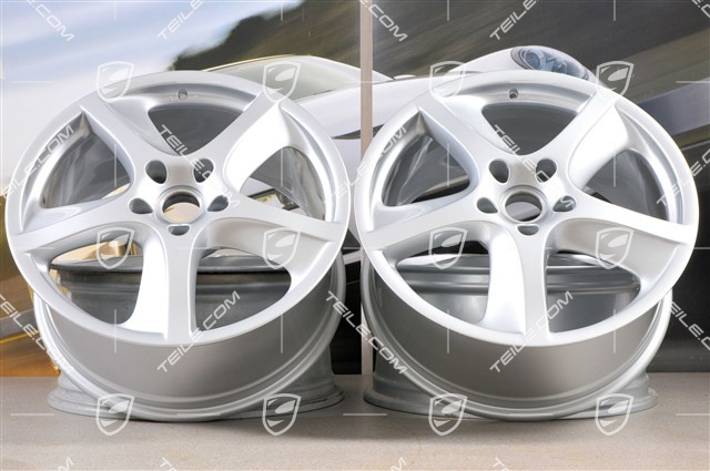 20-inch Cayenne SportTechno wheel set, 9J x 20 ET 60 20-inch Cayenne SportTechno wheel set, 9J x 20 ET 60