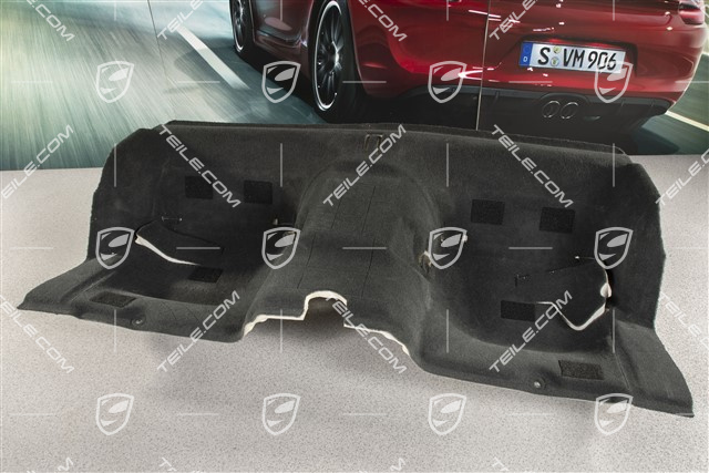 Sitzmulde, Klebeteppich, Schwarz, Coupe