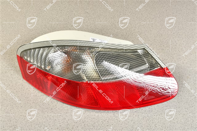 Rückleuchte, rot/weiß, L