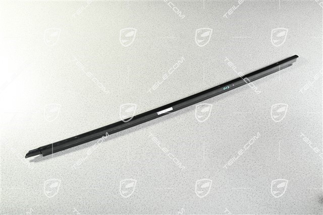 Front door moulding, High gloss Black, L