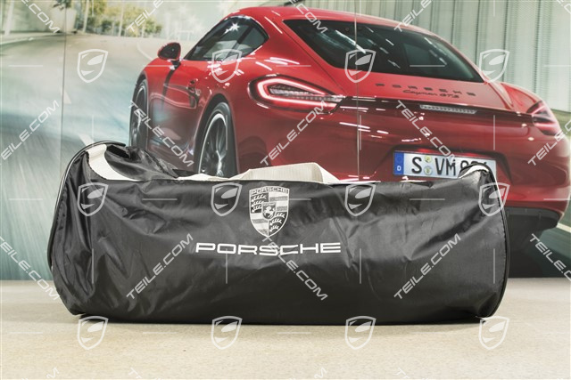 Indoor car cover, black, "25 Jahre/Years Boxster" Edition