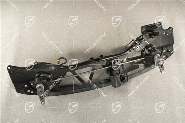 Heckspoiler Antrieb, coupé, komplett