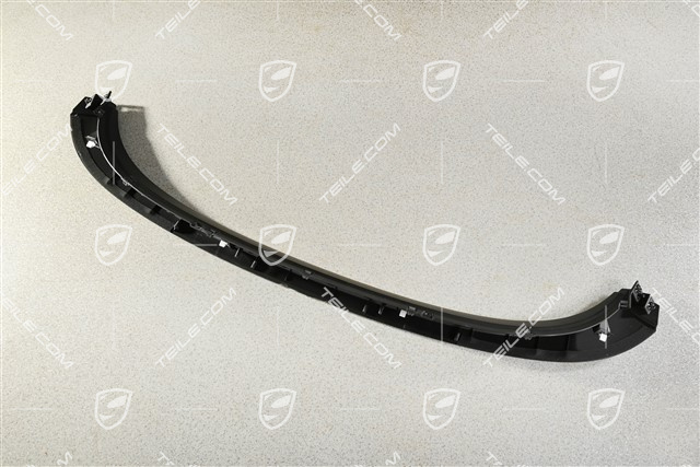 Targa top, storage cover trim, centre, rear, Black