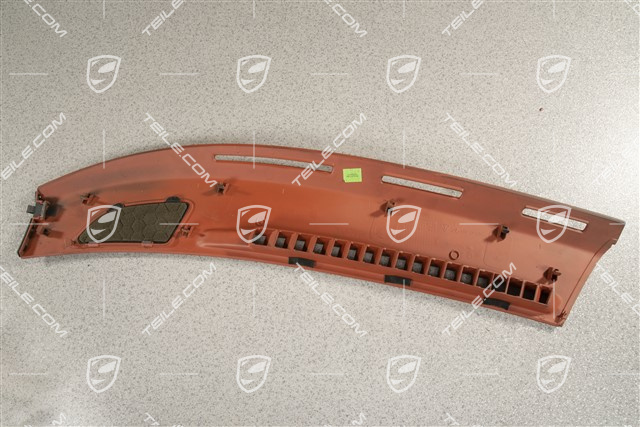 Dashboard defroster trim / cover, Terracotta, R