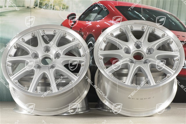18" Komplet felg GT3 SportDesign, 8J x 18 ET52 + 10J x 18 ET65