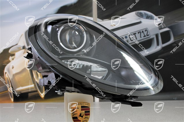 Xenon Scheinwerfer mit dynamischem Kurvenlicht, schwarz, R