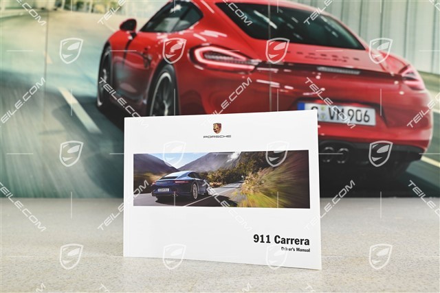 Porsche 911 997.2 Driver's Manual - Handbuch/Bedienungsanleitung, Englisch