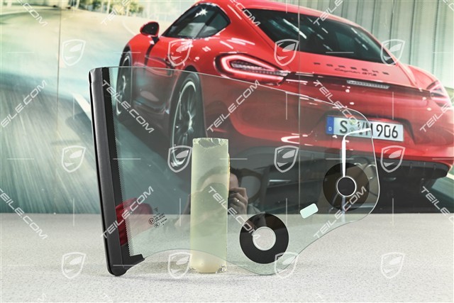 Rear side window, Convertible, L