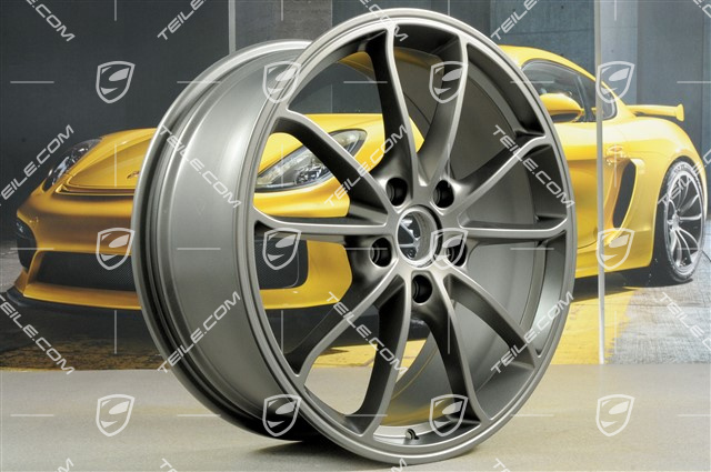 20" Felga GT4, 8,5J x 20 ET61, Platinum satynowy półmat