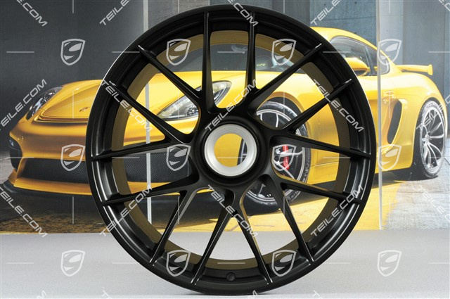 20" Felga Turbo Sport III, centralne mocowanie, 12J x 20 ET63, czarny satynowy półmat