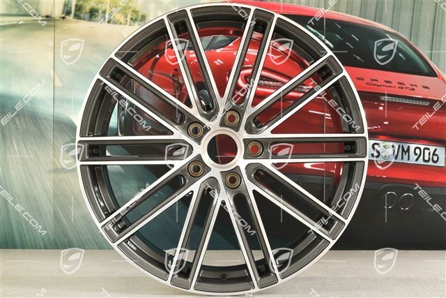 21" Felga Turbo IV, 9,5J x 21 ET71, Titan