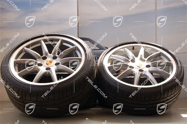 19" Carrera Sport Sommerräder Satz, 8,5J x 19 ET55 + 10J x 19 ET42 + Reifen