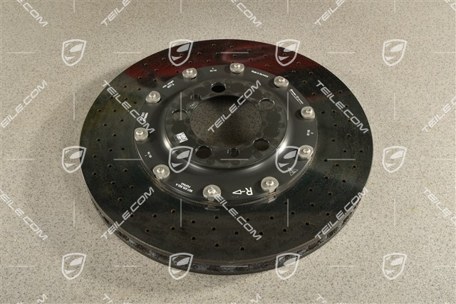 GT3 / GT3RS / S/T, PCCB Brake disc, front axle, R