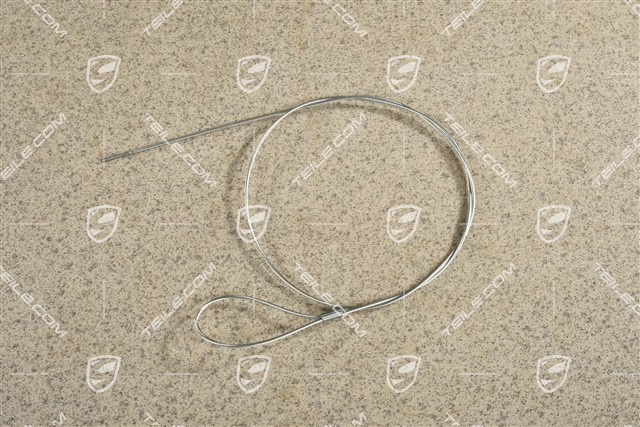 Bonnet emergency open sail / cable