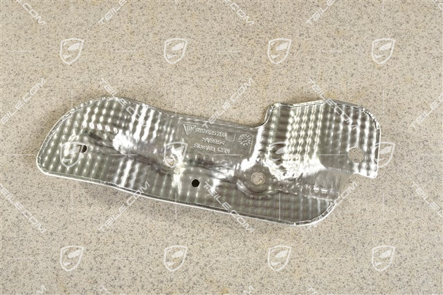 Heat shield, rear, L