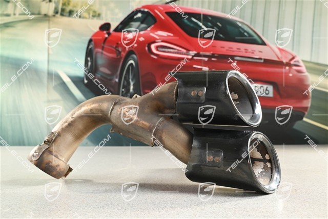 Tailpipe, Standard, Black, L