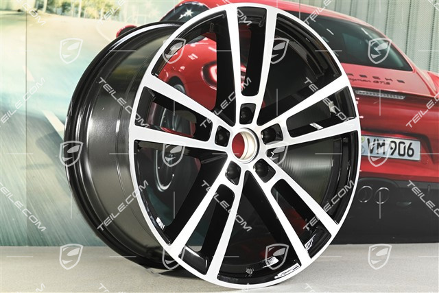 22" Sport Design Felge, 11,5J x 22 ET61, schwarz hochglanz