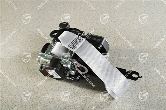 Cabrio, Sicherheitsgurt, Vorn, Silber, L