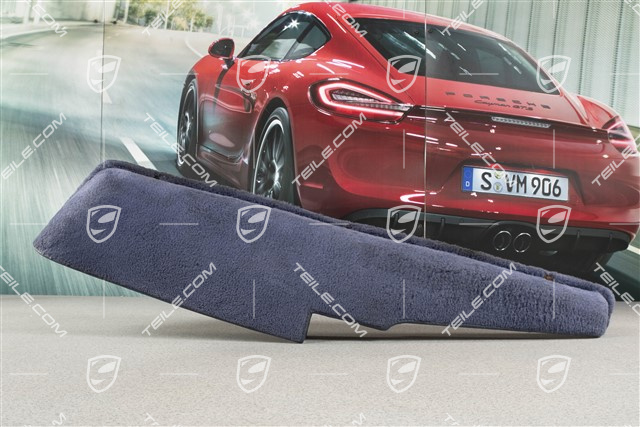 Ablagekasten Türverkleidung , Teppich / Leder, Cobaltblau, R