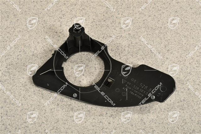 Windscreen washer reservoir filler neck support
