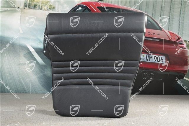Back seat lower / cushion, Cabrio, leather, Metropole blue, R