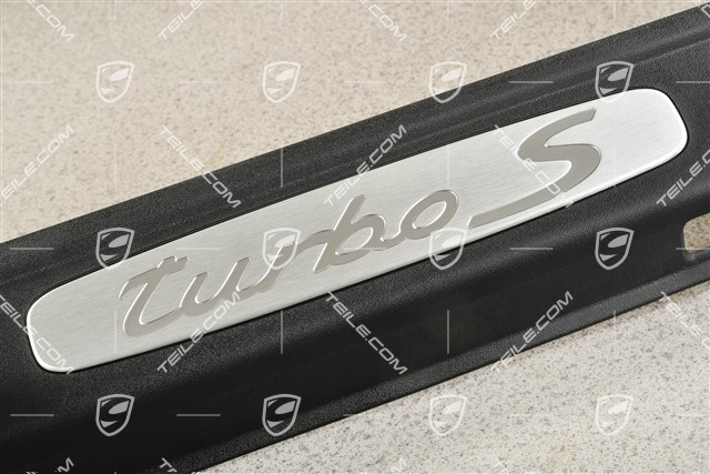 Einstiegleiste, Schweller, "Turbo S", schwarz, L